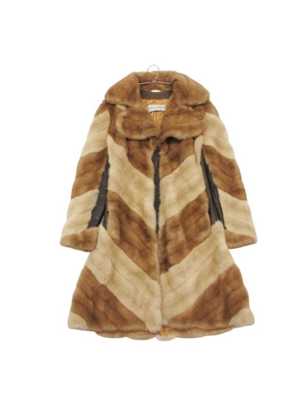 Dolce & Gabbana Coat fa Chezblanc Outer Collection Beige